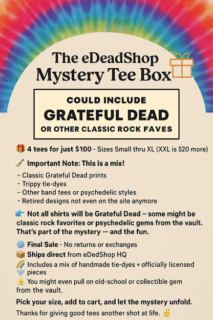 🎁 Box of Rain (Mystery Tee 4-Pack)