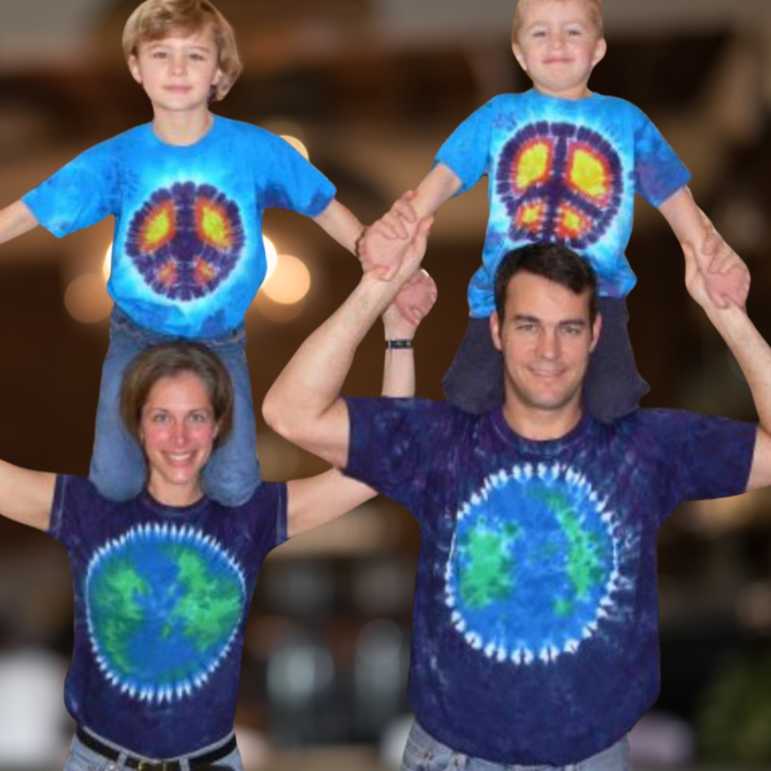 Earth Youth tie dyed t-shirt