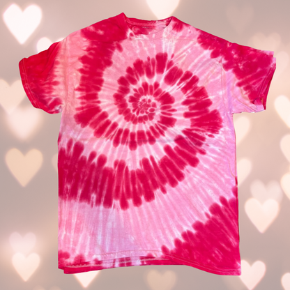 Pink Swirl Tie Dye t-shirt