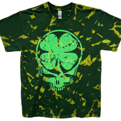 Distressed Shamrock Stealie t-shirt