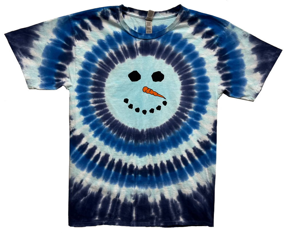 Snowman Adult Tie Dye