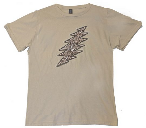 Celtic Grateful Dead Lightning Bolt-on Tan