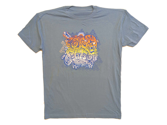 Jerry Garcia Tigers and Roses tee