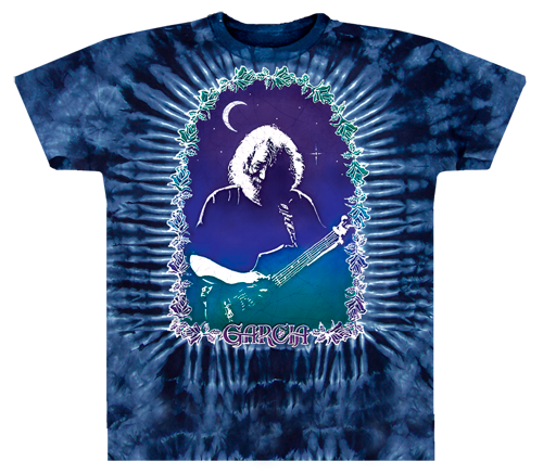 Jerry Garcia Roses Tie Dye t-shirt