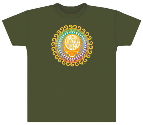 Grateful Dead Orange Sunshine t-shirt