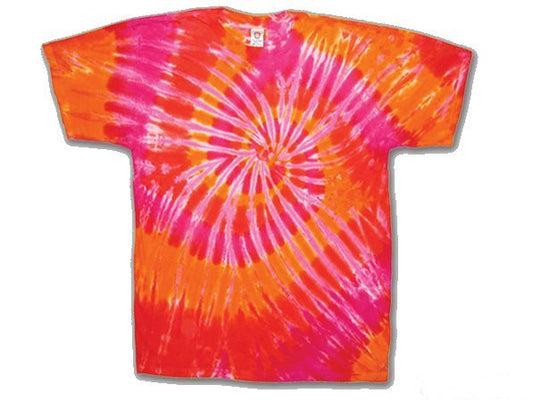 Dawn Swirl Youth tie dye t-shirt