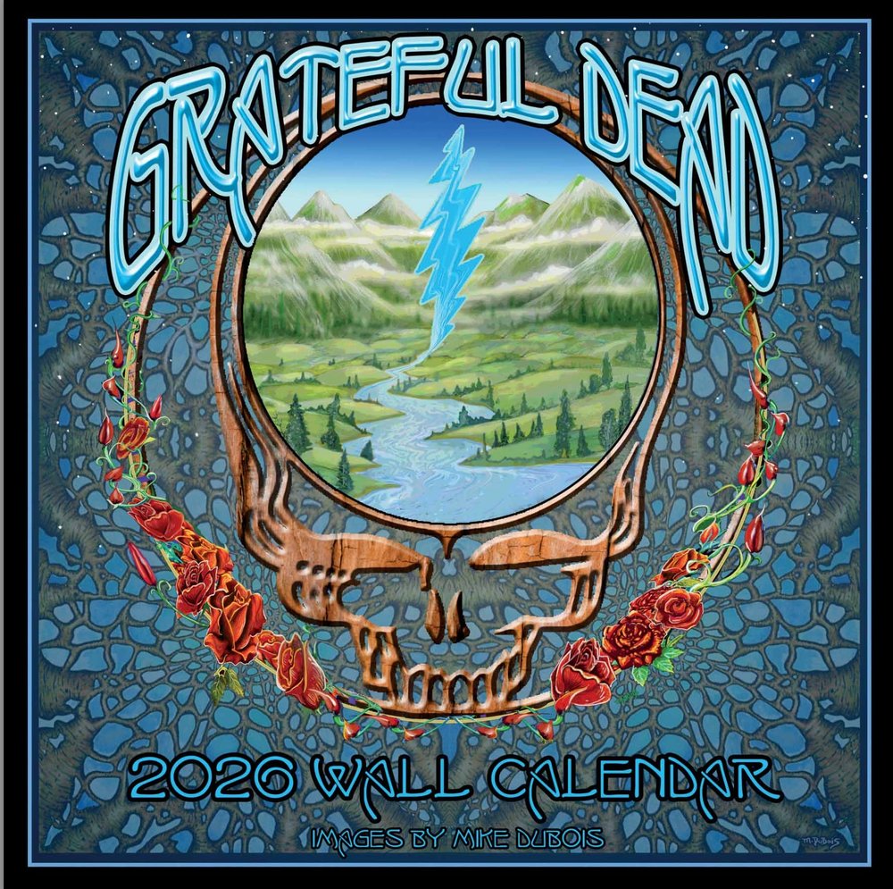 2026 Grateful Dead Wall Calendar - 12