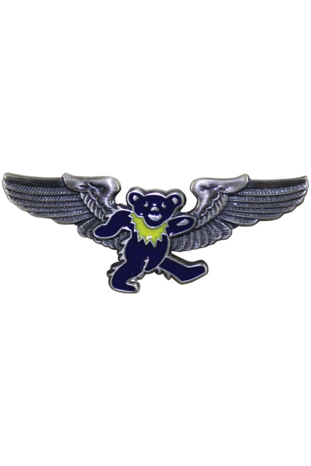 Grateful Dead Blue Bear Pilot Pin Rockwings - eDeadShop