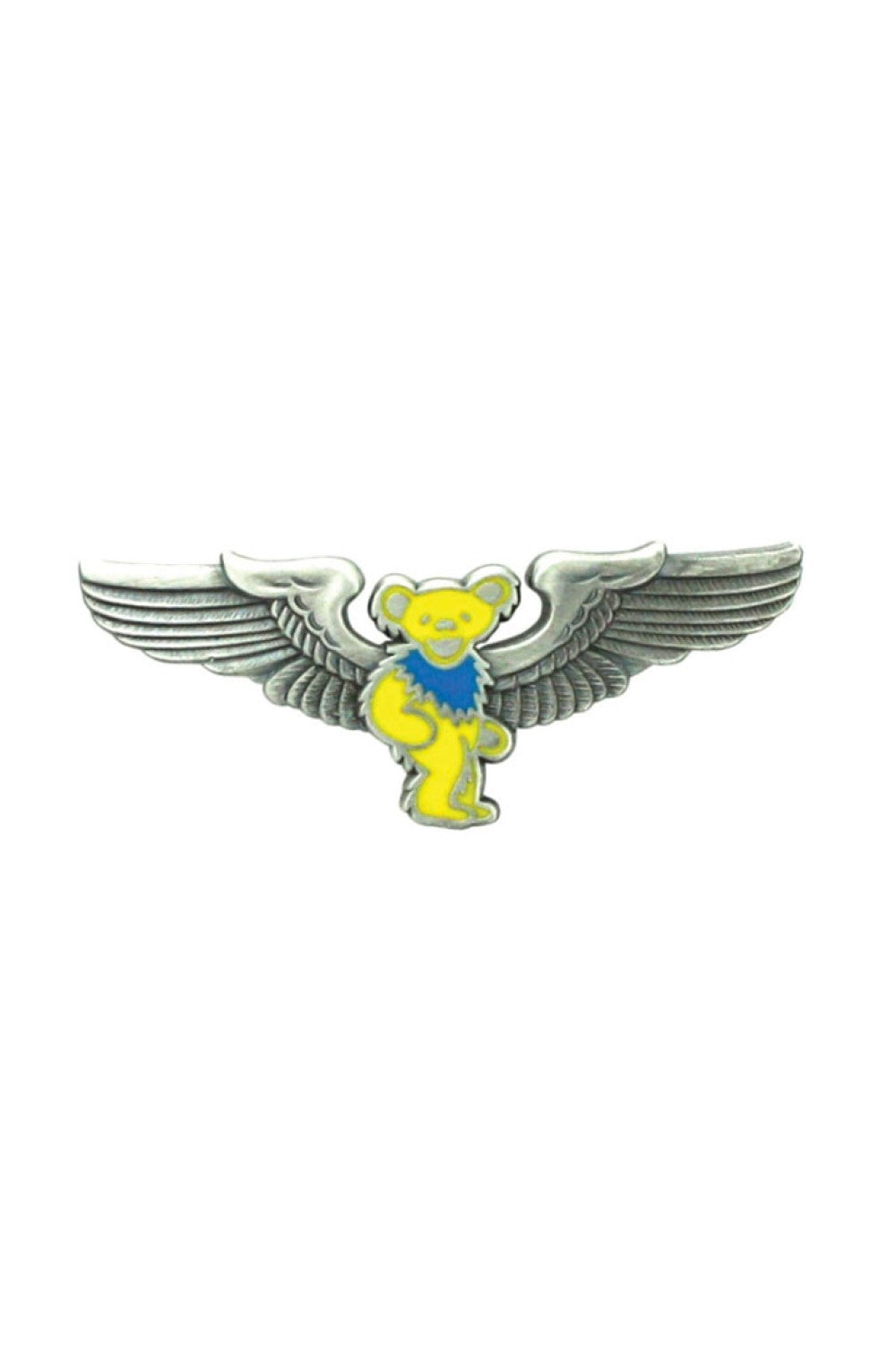 Grateful Dead Yellow Bear Pilot Pin Rockwings - eDeadShop
