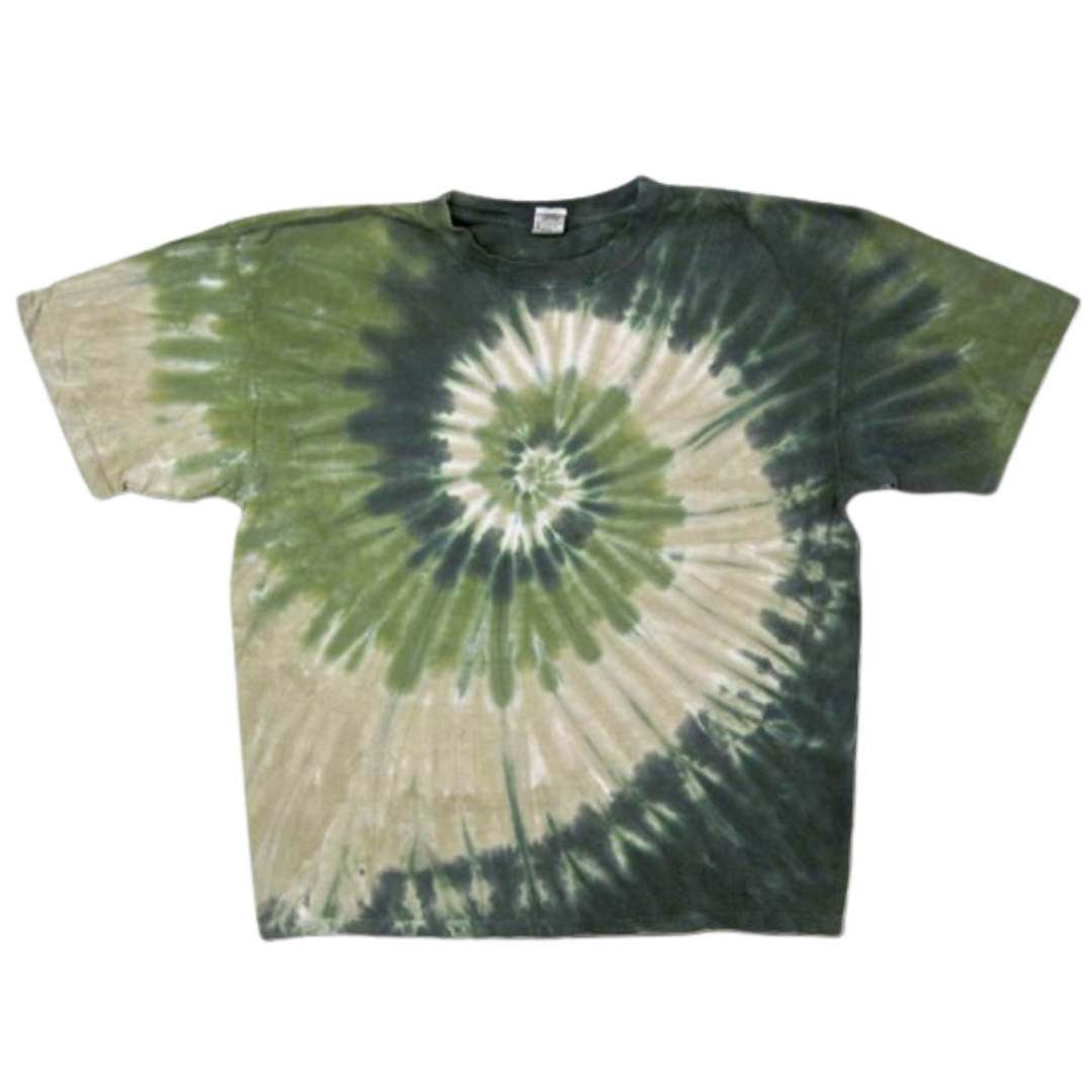 Liquid Blue Grateful Dead 'Let It Grow Keep It Green' Tie-Dye T-Shirt – Garcia/Wier – Sizes M To 2XL