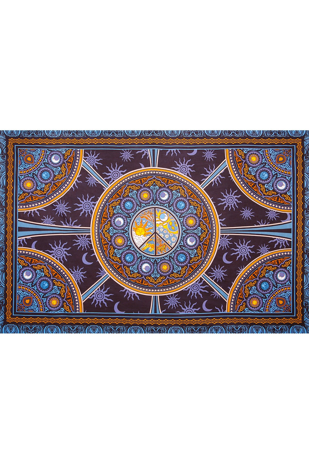 3D Peace Tapestry 60x90 - Art by Dan Morris - eDeadShop