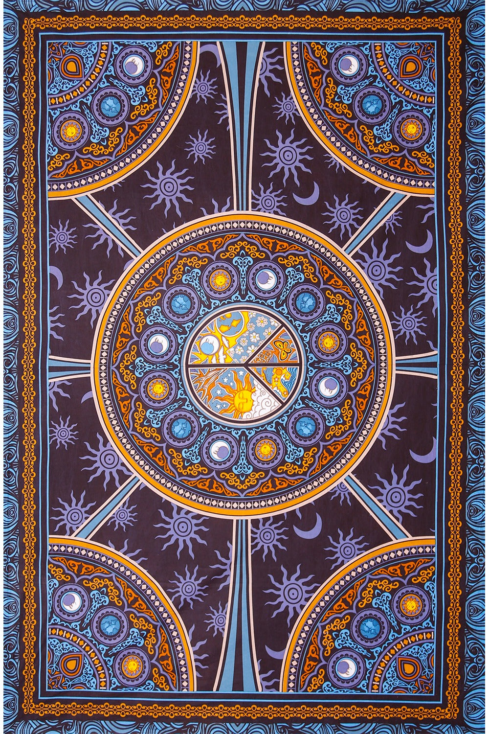 3D Peace Tapestry 60x90 - Art by Dan Morris - eDeadShop