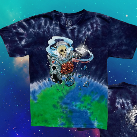 Grateful Dead Spaceman tie dye