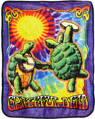 Grateful Dead Terrapin Sunrise Fleece Throw Blanket
