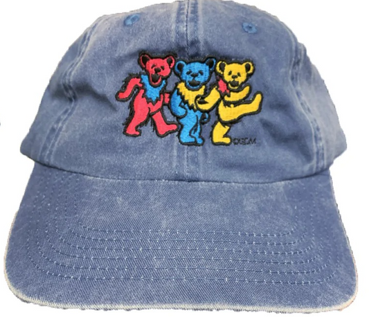 Dancing Bears Embroidered Hat