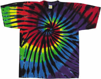 Stained Glass Tie Dye Shirt - eDeadShop