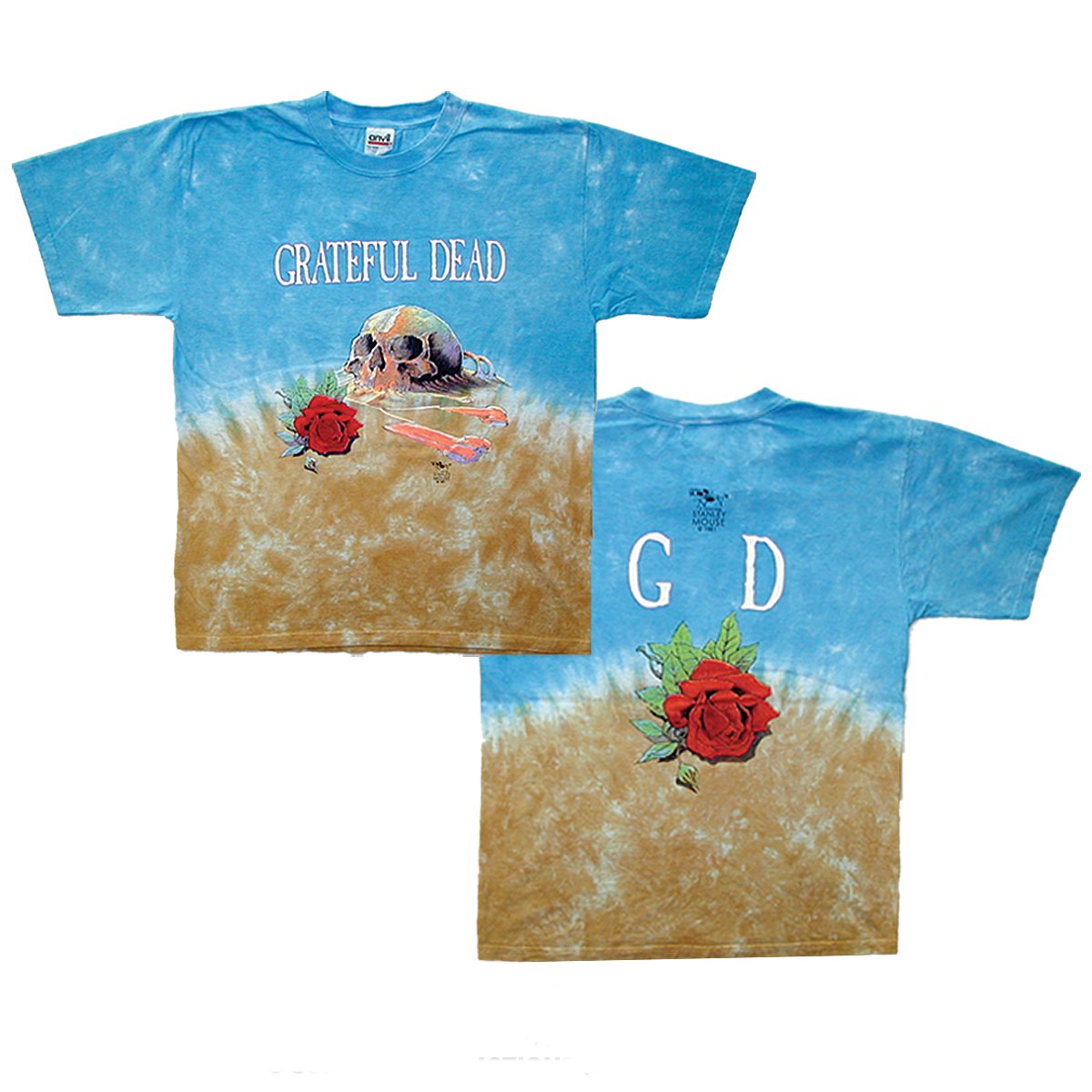 Grateful Dead Desert Skull tie dye t-shirt - eDeadShop