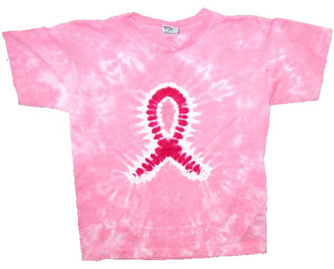 Pink Ribbon Tie Dye