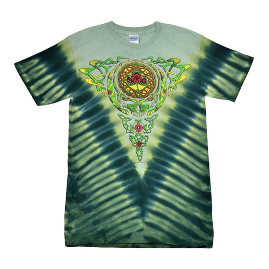 Grateful Dead Celtic Knot Steal Your Face Tie Dye t-shirt - eDeadShop