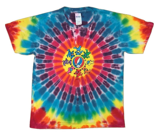 Grateful Dead Circle Bears Youth tie dyed t-shirt