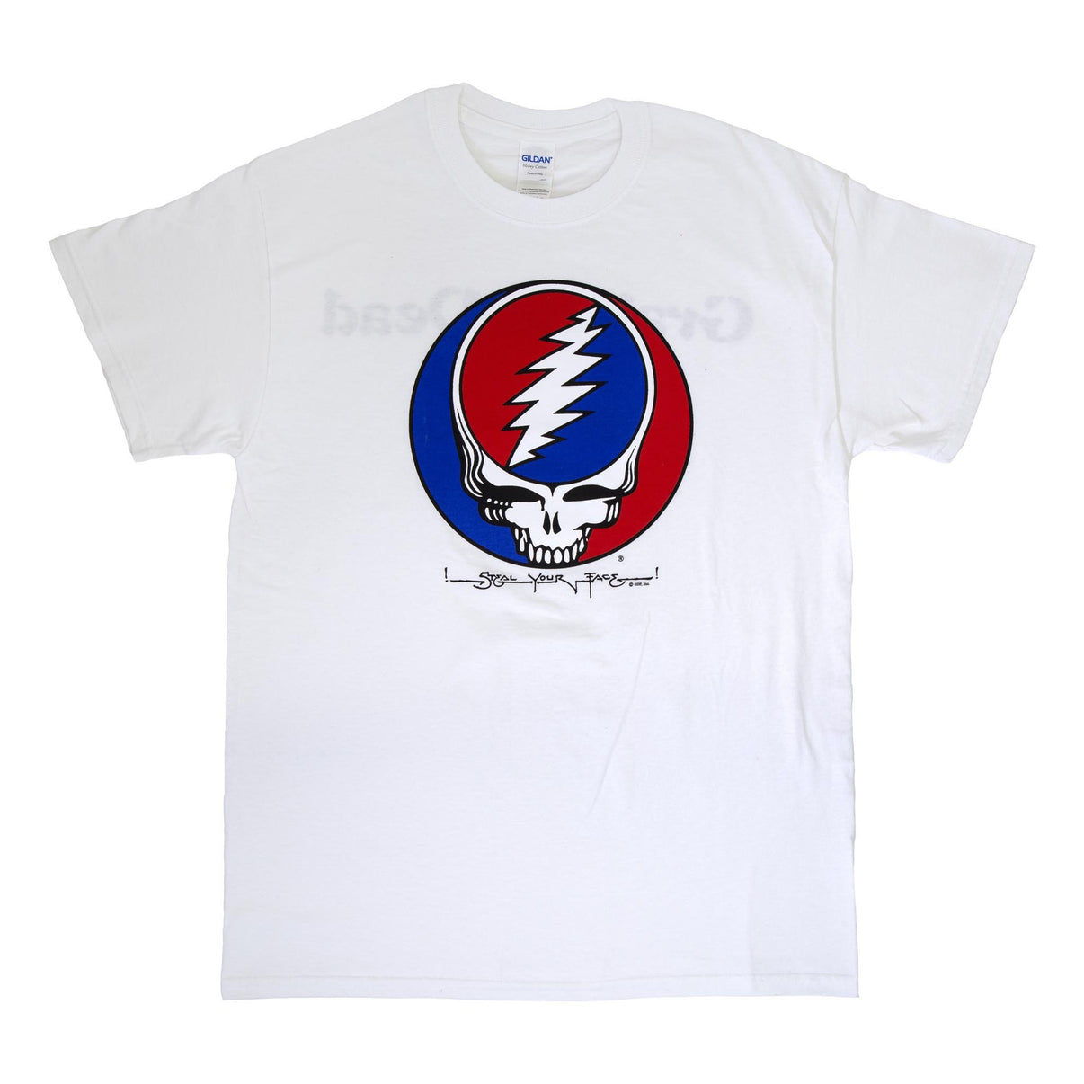 Steal Your Face T-Shirt | White Grateful Dead T-Shirt – eDeadShop