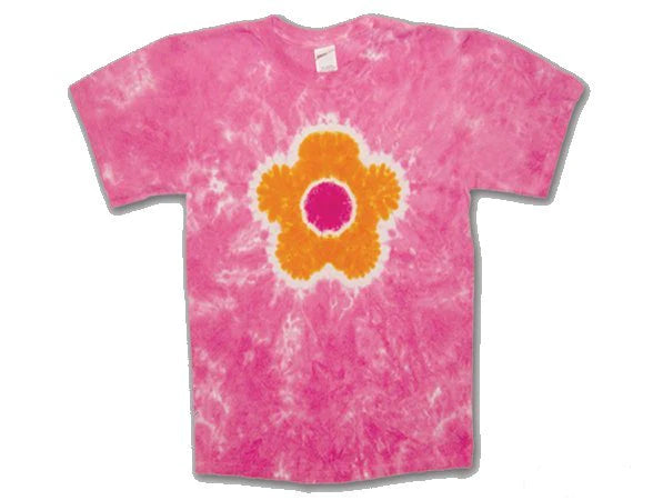 Dawn Flower Adult tie dye t-shirt - eDeadShop