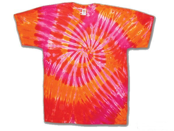 Dawn Swirl Youth tie dye t-shirt - eDeadShop