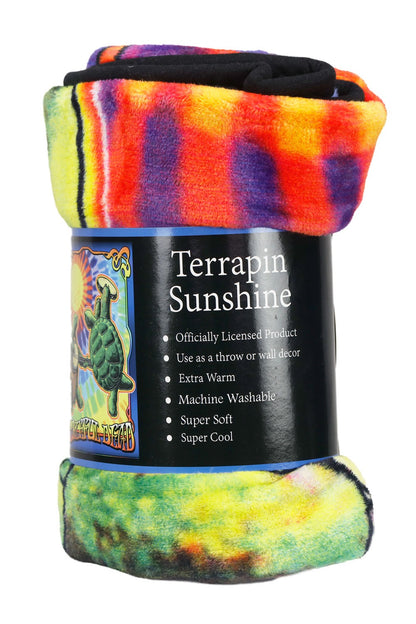 Grateful Dead Terrapin Sunrise Fleece Throw Blanket