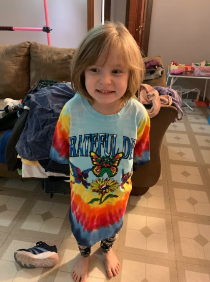 Grateful Dead Butterfly Bears Youth tie dyed t-shirt - eDeadShop