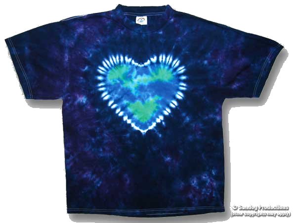 Mother Earth Tie Dye t-shirt - eDeadShop