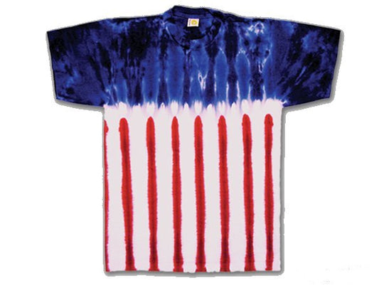 American Flag New Glory Youth tie dye t-shirt - eDeadShop