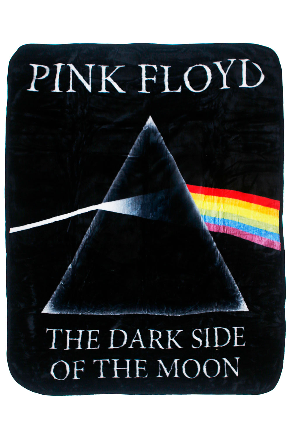 Pink Floyd Dark Side Of The Moon Fleece Throw Blanket - eDeadShop