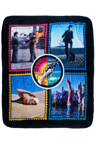 Pink Floyd Wish You Were Here Fleece Throw Blanket