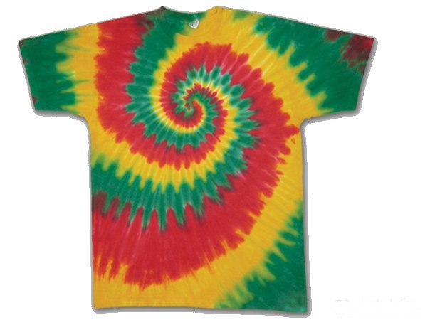 Rasta Youth tie dye t-shirt - eDeadShop